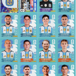 Láminas digitales coleccionables del Álbum Mundial 2026 con diseño original.