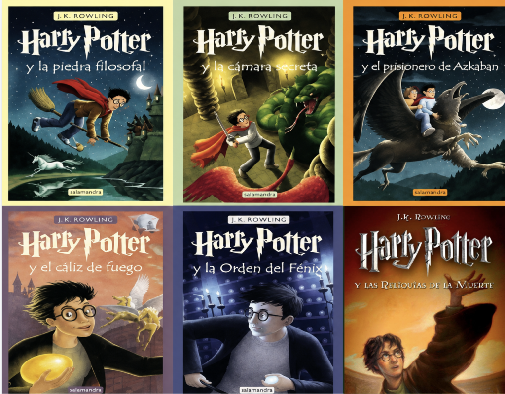 libros de harry potter, pack, pdf