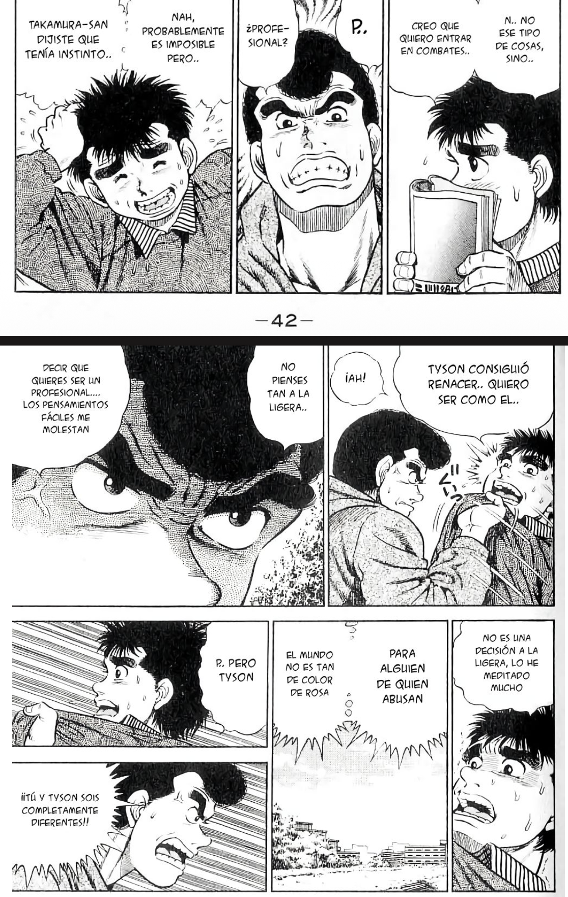 manga comic espiritu de lucha