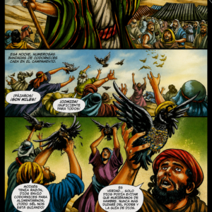 La Biblia en Acción | Vista previa 1 Vista previa del interior de La Biblia en Acción PDF en Español con ilustraciones de Sergio Cariello.