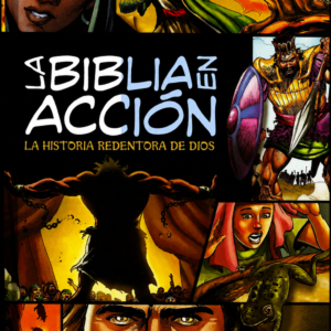 Portada de La Biblia en Acción PDF en Español de Sergio Cariello, publicada por David C Cook.