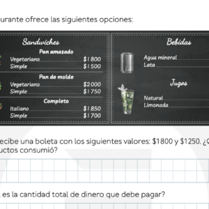 material docente ejercicios matematicos
