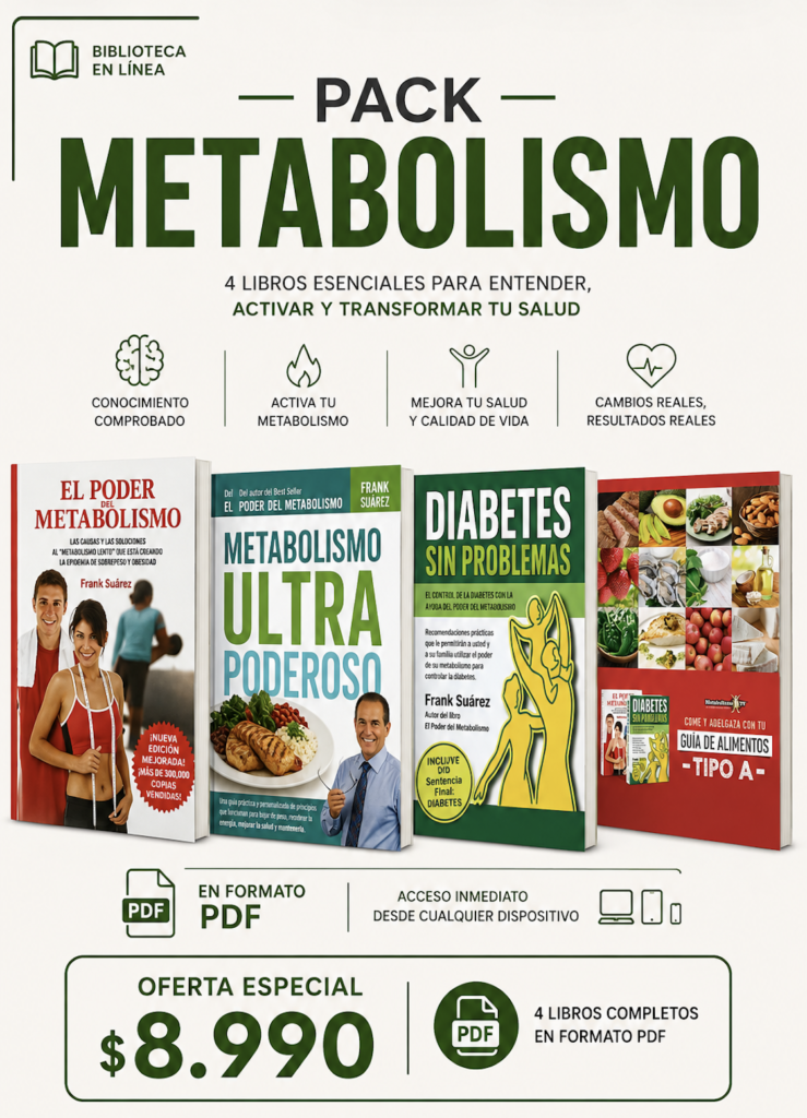pack metabolismo,cuidar el cuerpo